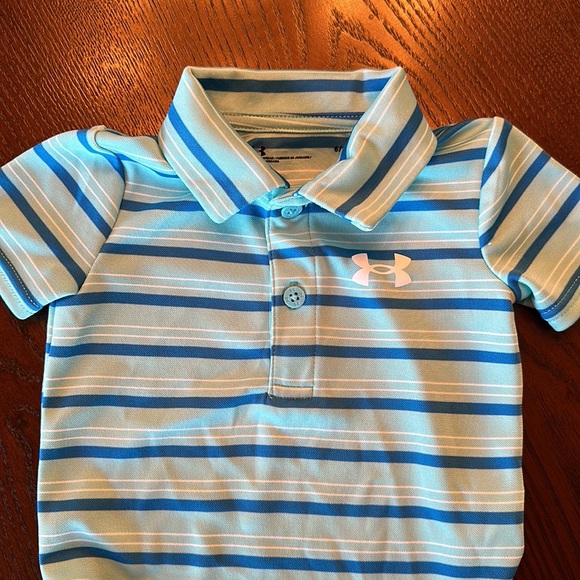 Under Armour Polo Style Onesie - Picture 2 of 3